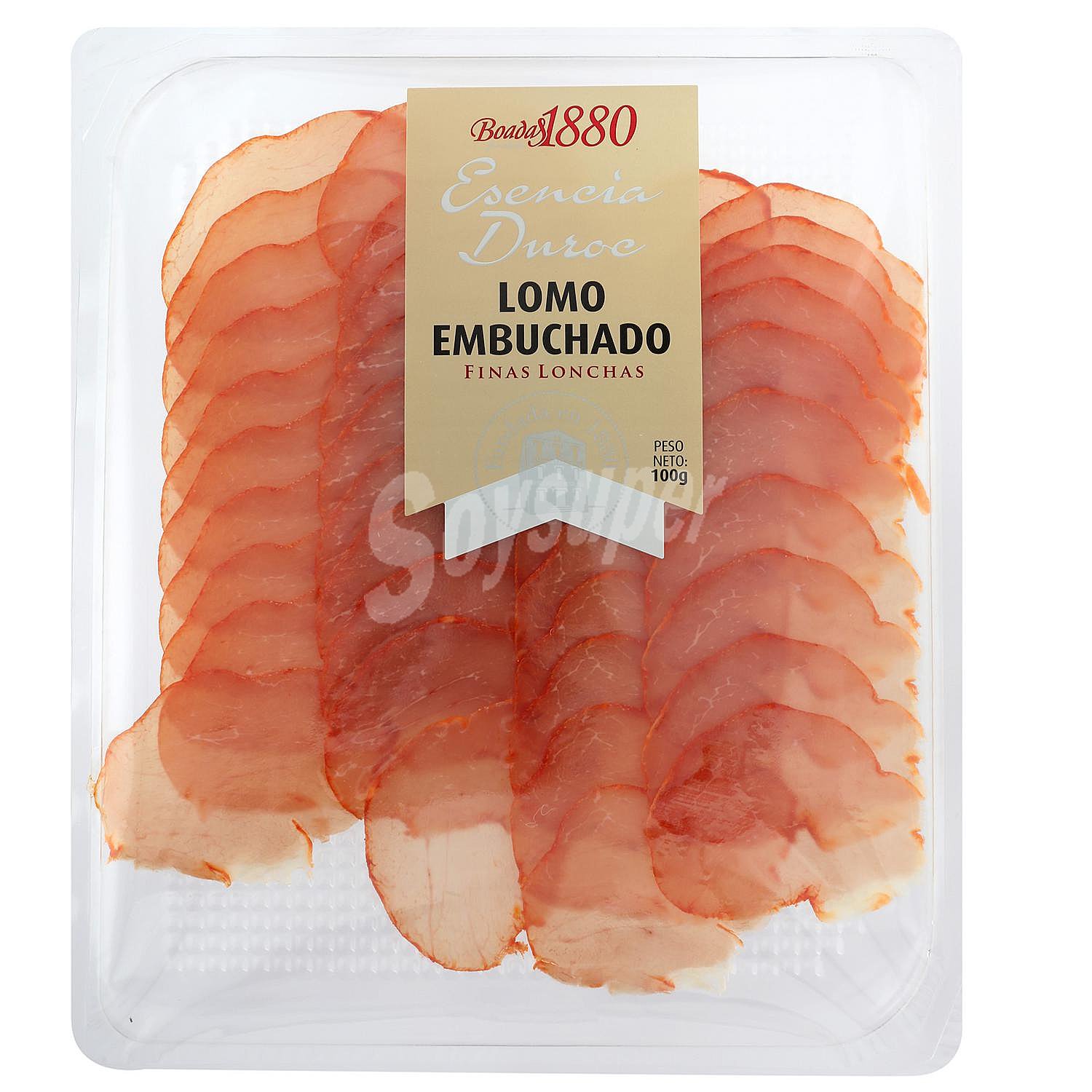 Lomo embuchado en finas lonchas 1880 sin gluten