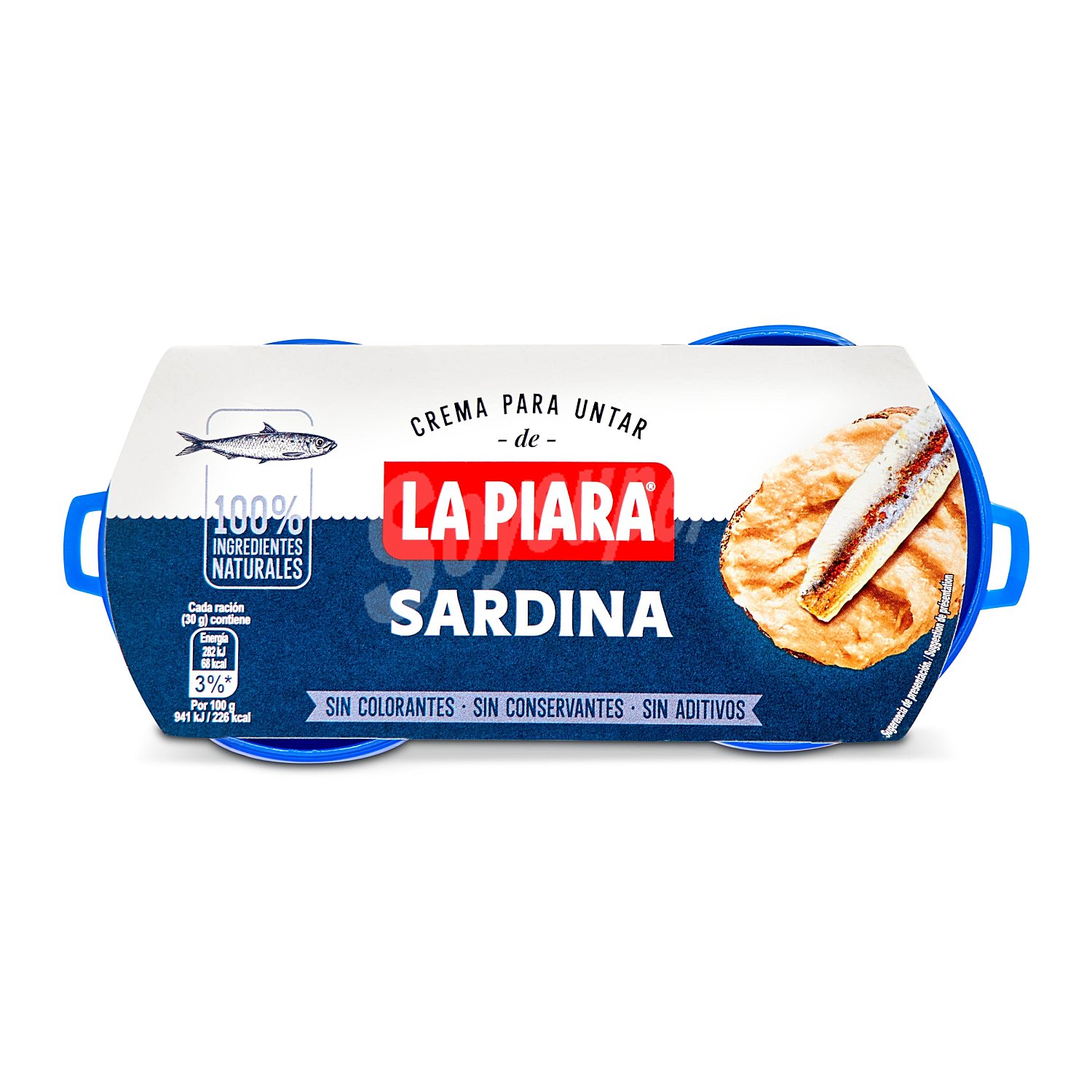 Paté de sardina La piara lata