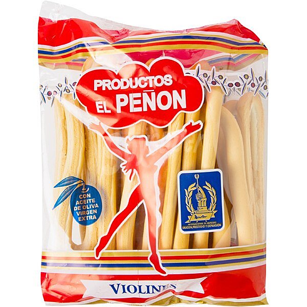 Violines picos de pan con aceite de oliva virgen bolsa 200 g