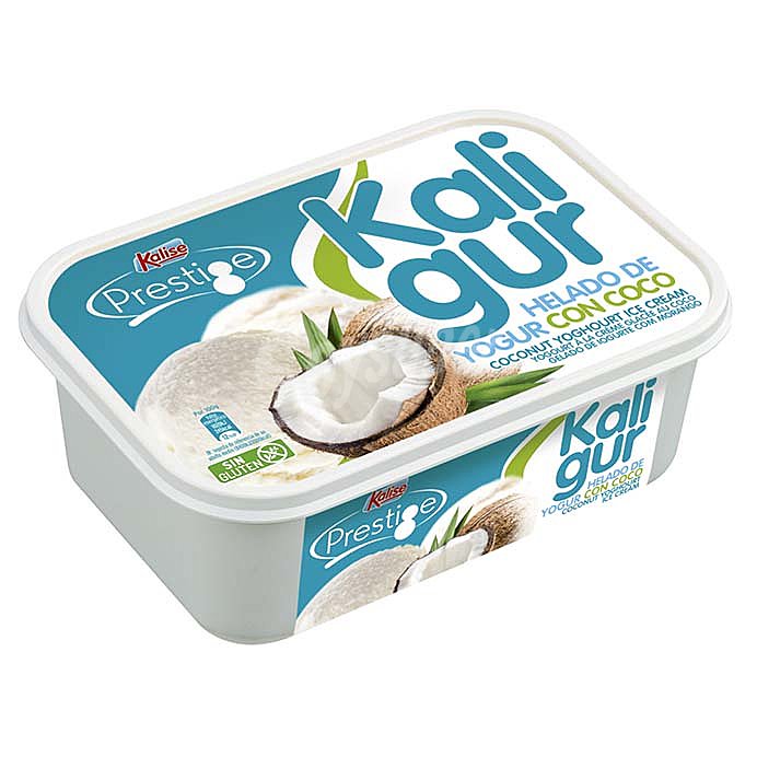 Prestige helado de yogur de coco sin gluten