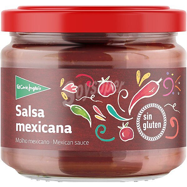 Salsa mexicana sin gluten