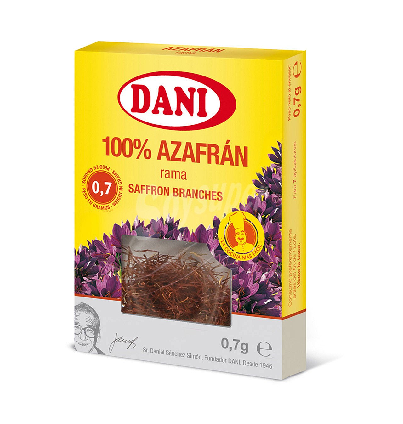 Azafrán en rama dani