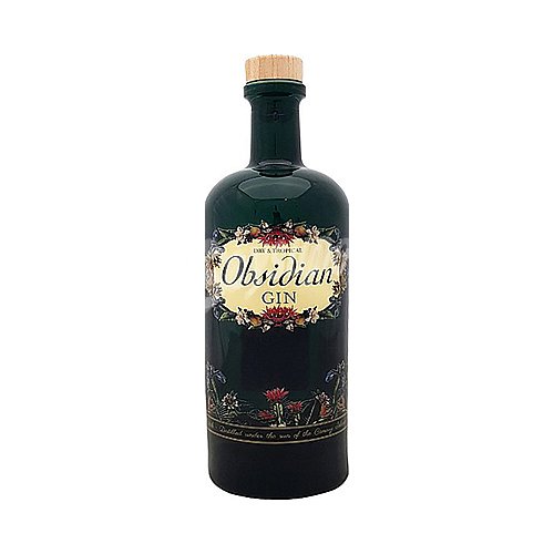 Obsidian Ginebra tipo London Dry Gin, con toques tropicales obsidian