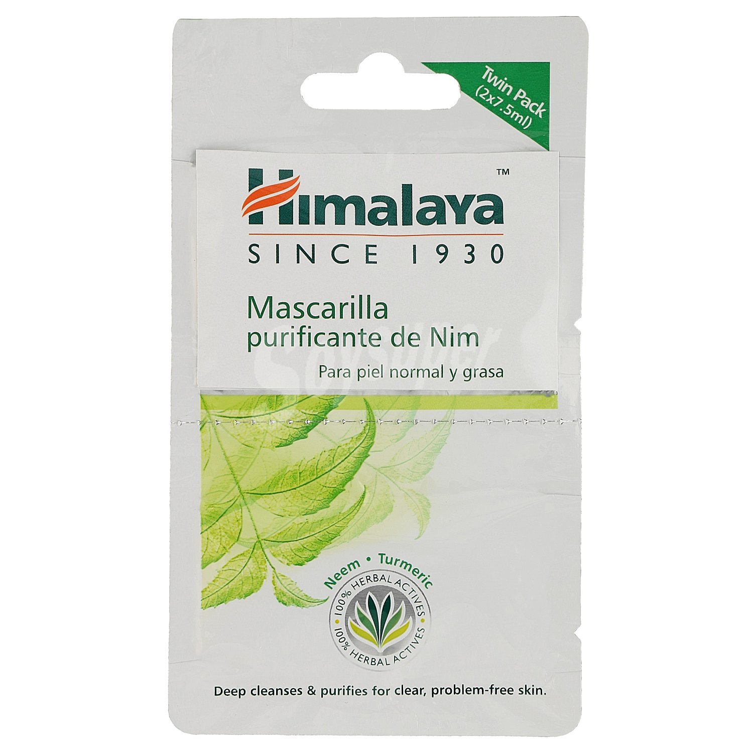 Mascarilla facial purificante de nim sachet