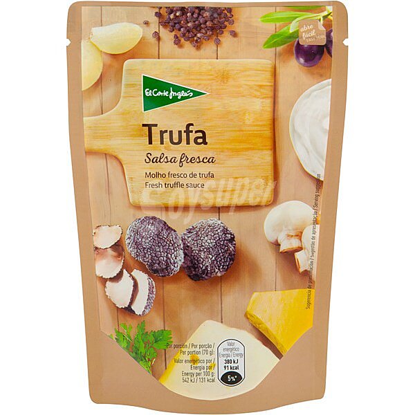 Salsa fresca de trufa