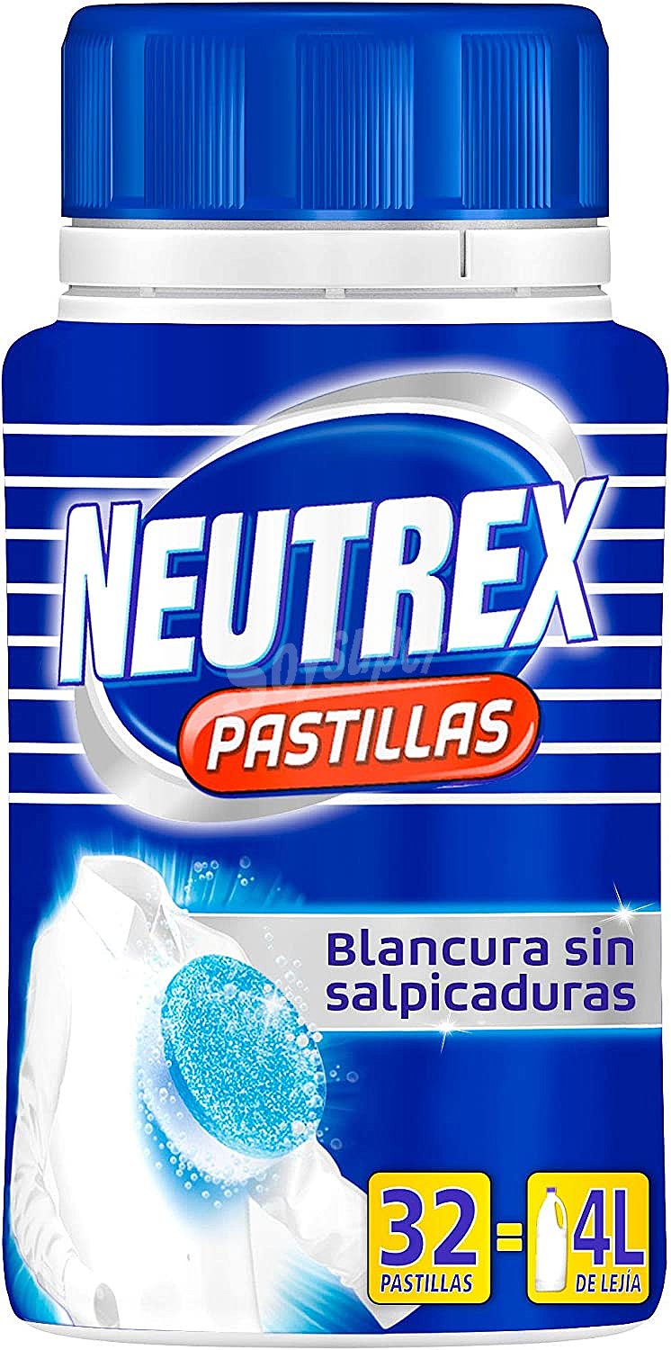 Lejía en pastillas