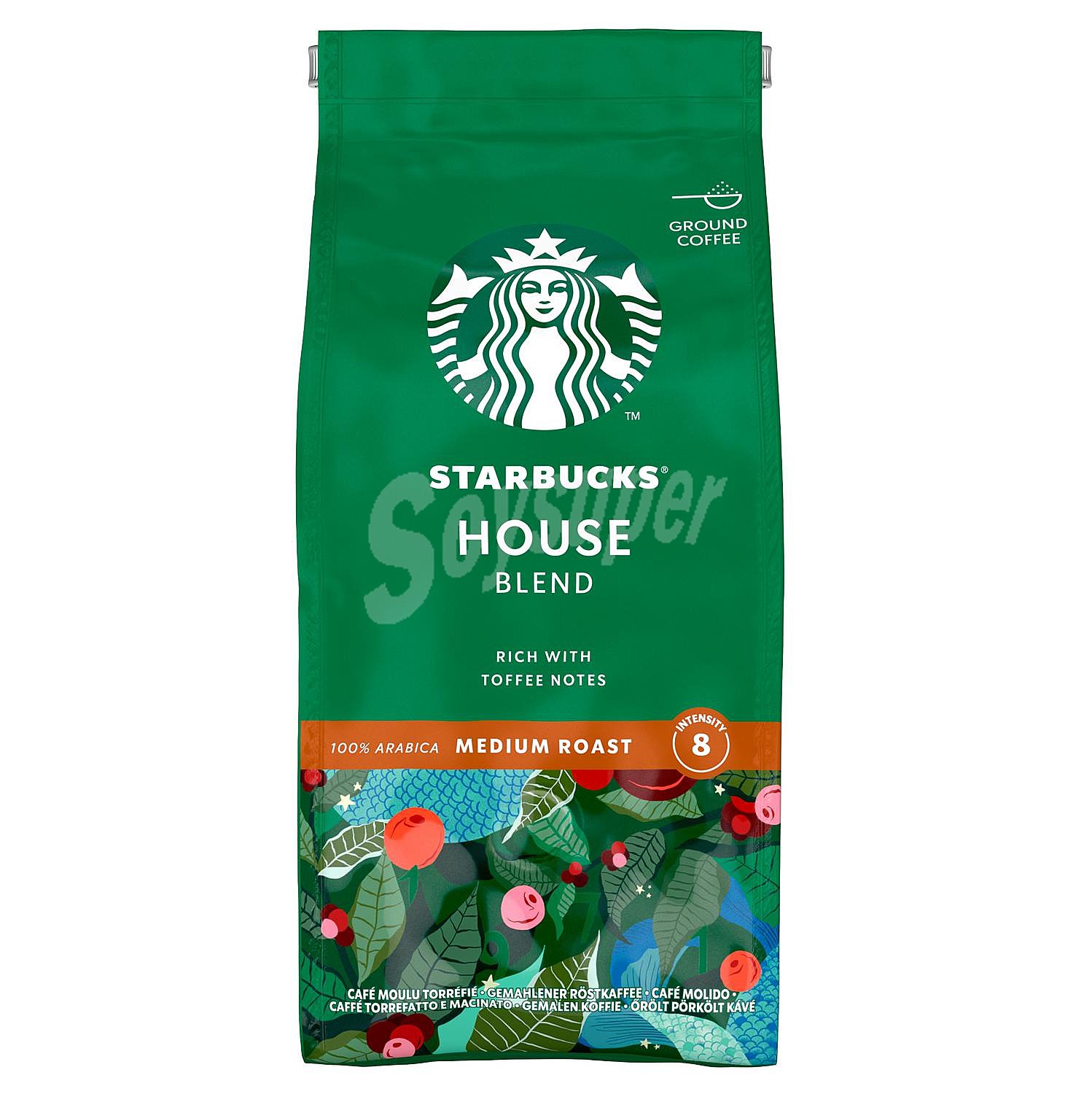 Café molido house blend Starbucks