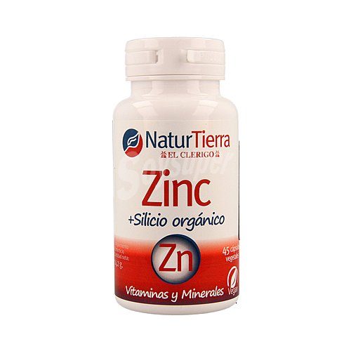 Naturtierra Complemento alimenticio con Zinc y Silício orgánico naturtierra