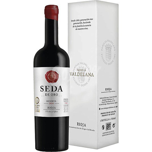 Vino tinto tempranillo reserva doca Rioja