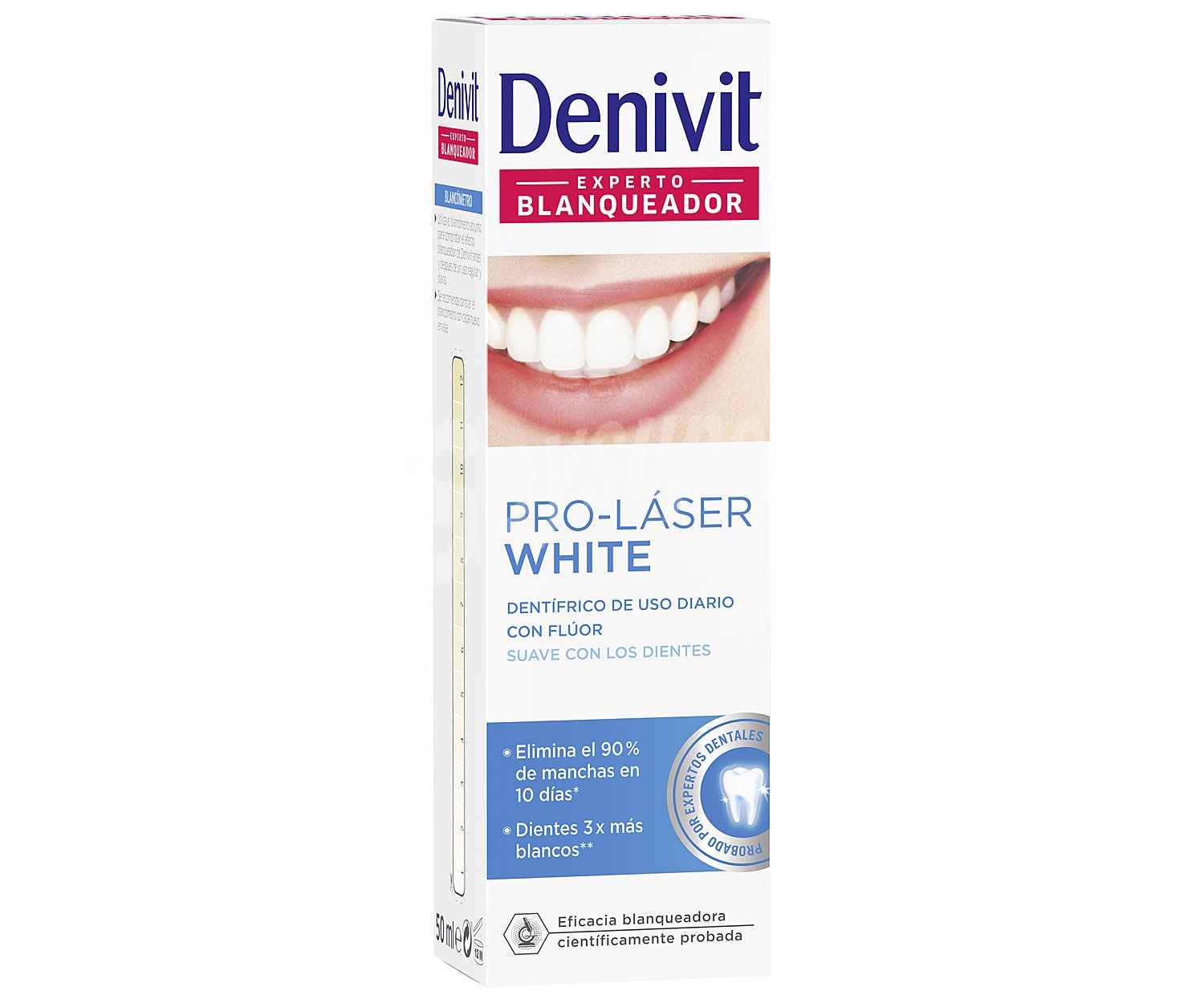 Denivit Pasta de dientes con acción anti manchas y blanqueadora denivit Pro láser white