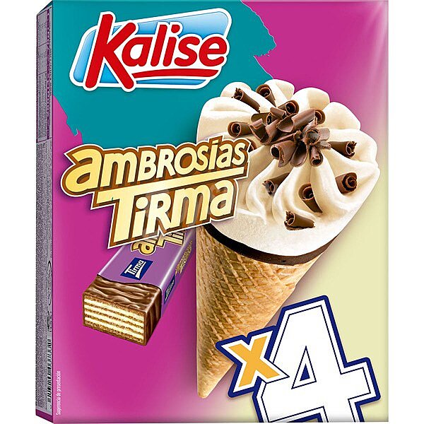 Pivot cono de helado con ambrosías Tirma