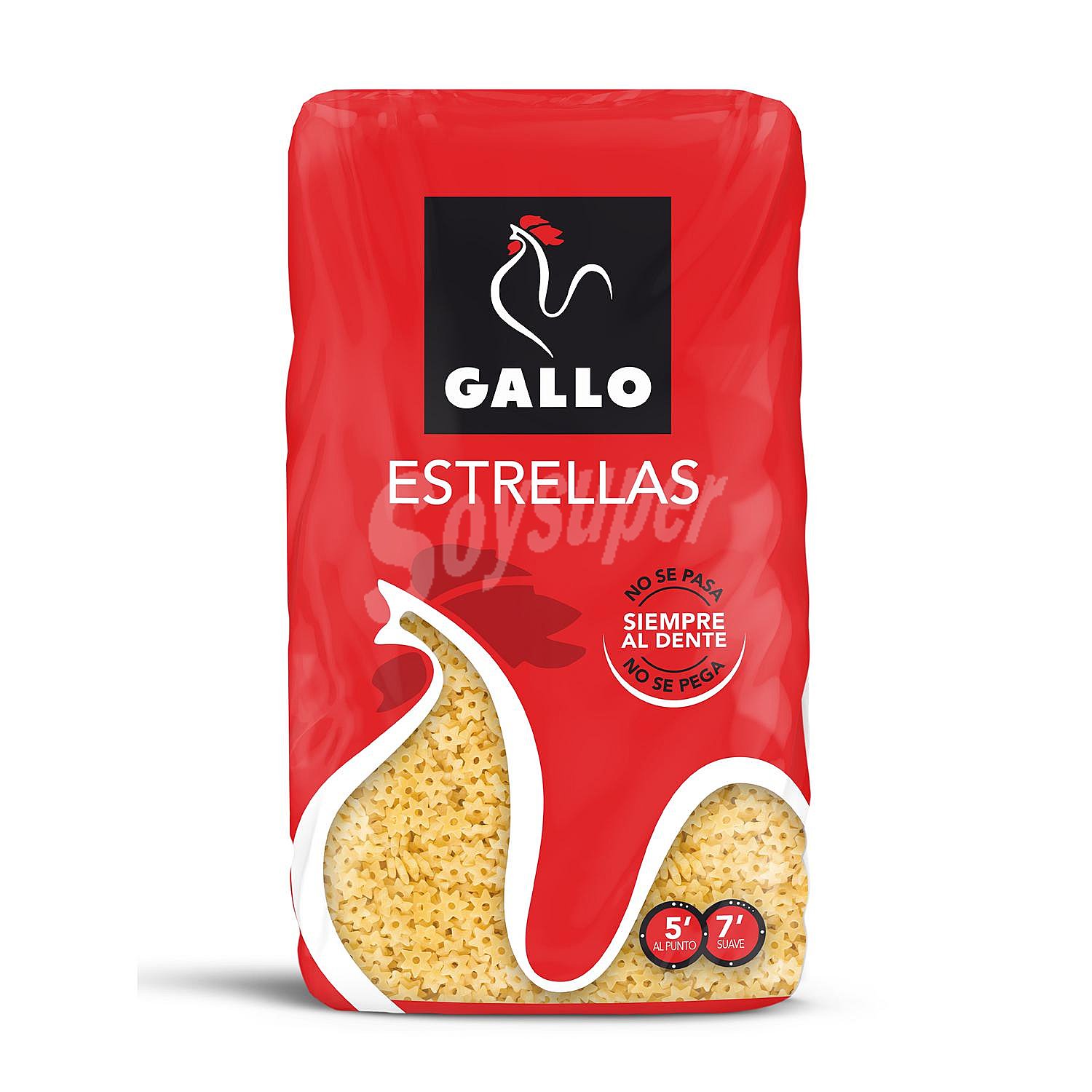 Pasta estrellas