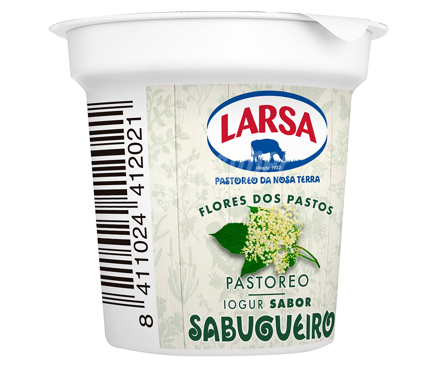 Yogur elaborado con leche de pastoreo y con sabor a flores de pasto