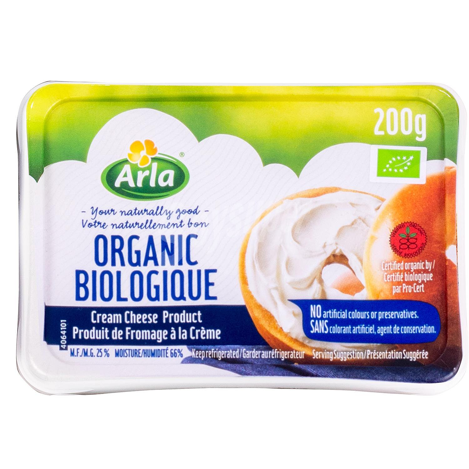 Crema de queso ecológico Arla