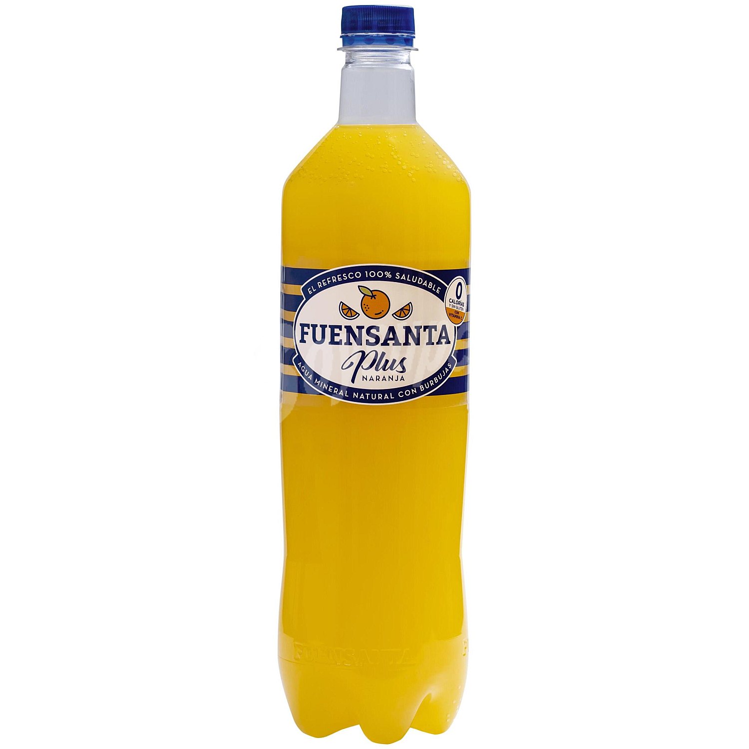 Refresco de naranja botella 1 lt