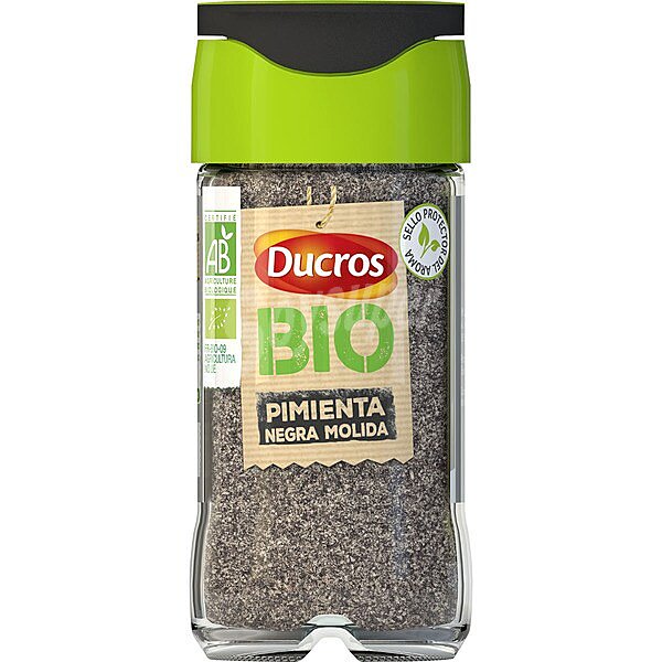 Pimienta negra molida ecológica BIO