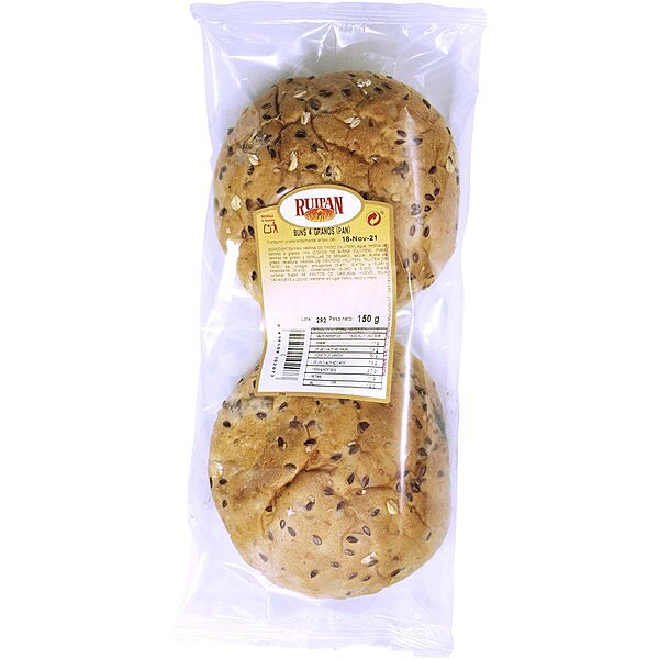 Pan de hamburguesa multicereal 2 unidades