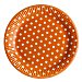 Plato Desechable 23 cm - Naranja