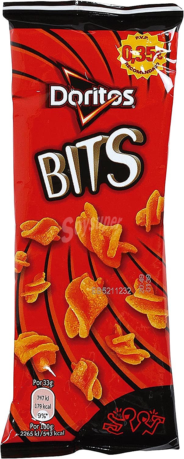 Aperitivo de maíz frito con sabor a barbacoa Doritos