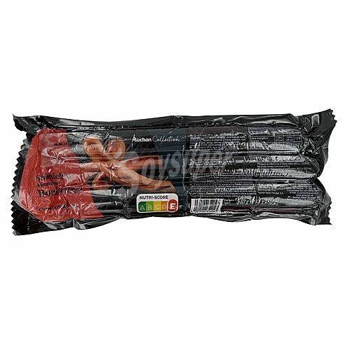 Alcampo gourmet Salchichas alemanas de cerdo, cocidas y ahumadas, tipo Bockwurst (extra largas) alcampo gourmet