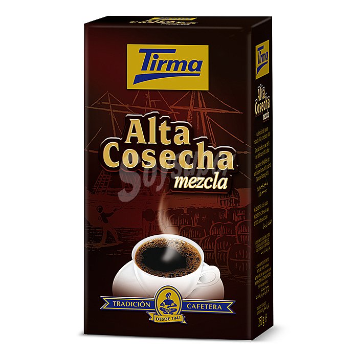 Café molido mezcla alta cosecha