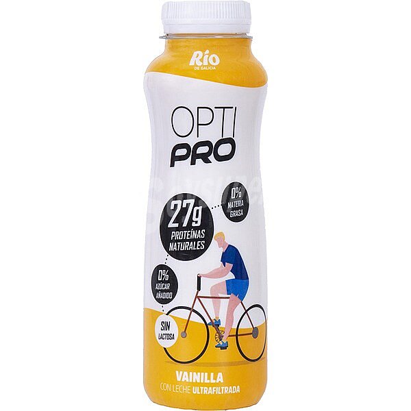 Opti Pro batido de vainilla con leche desnatada ultrafiltrada Sin Lactosa