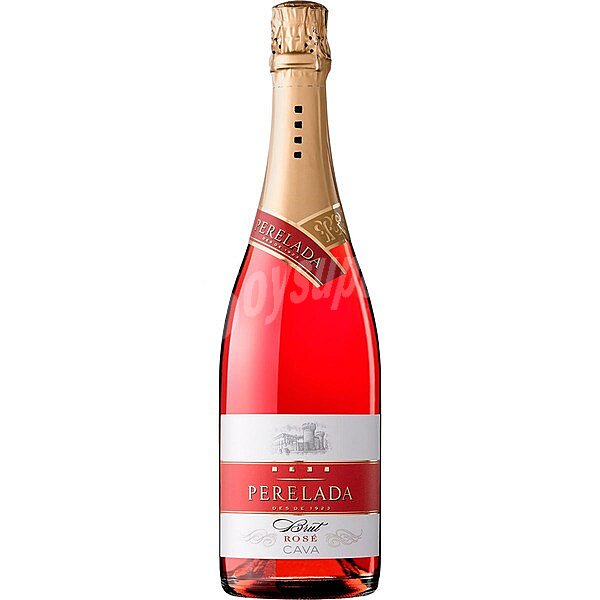 Cava brut rosado, elaborado siguiendo el método tradicional