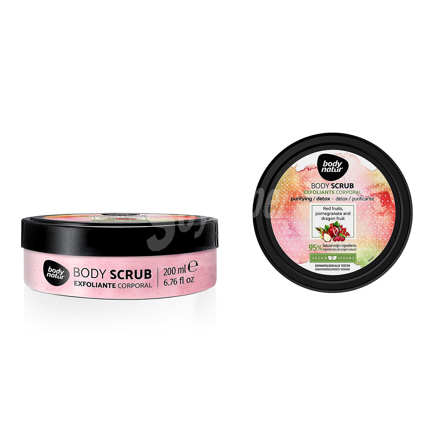 Exfoliante corporal frutos rojos granada y fruta del dragón