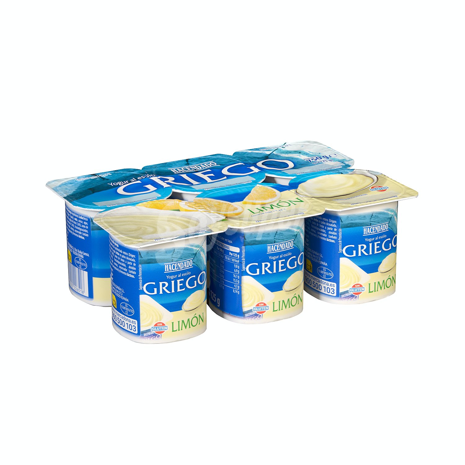 Yogur griego limón