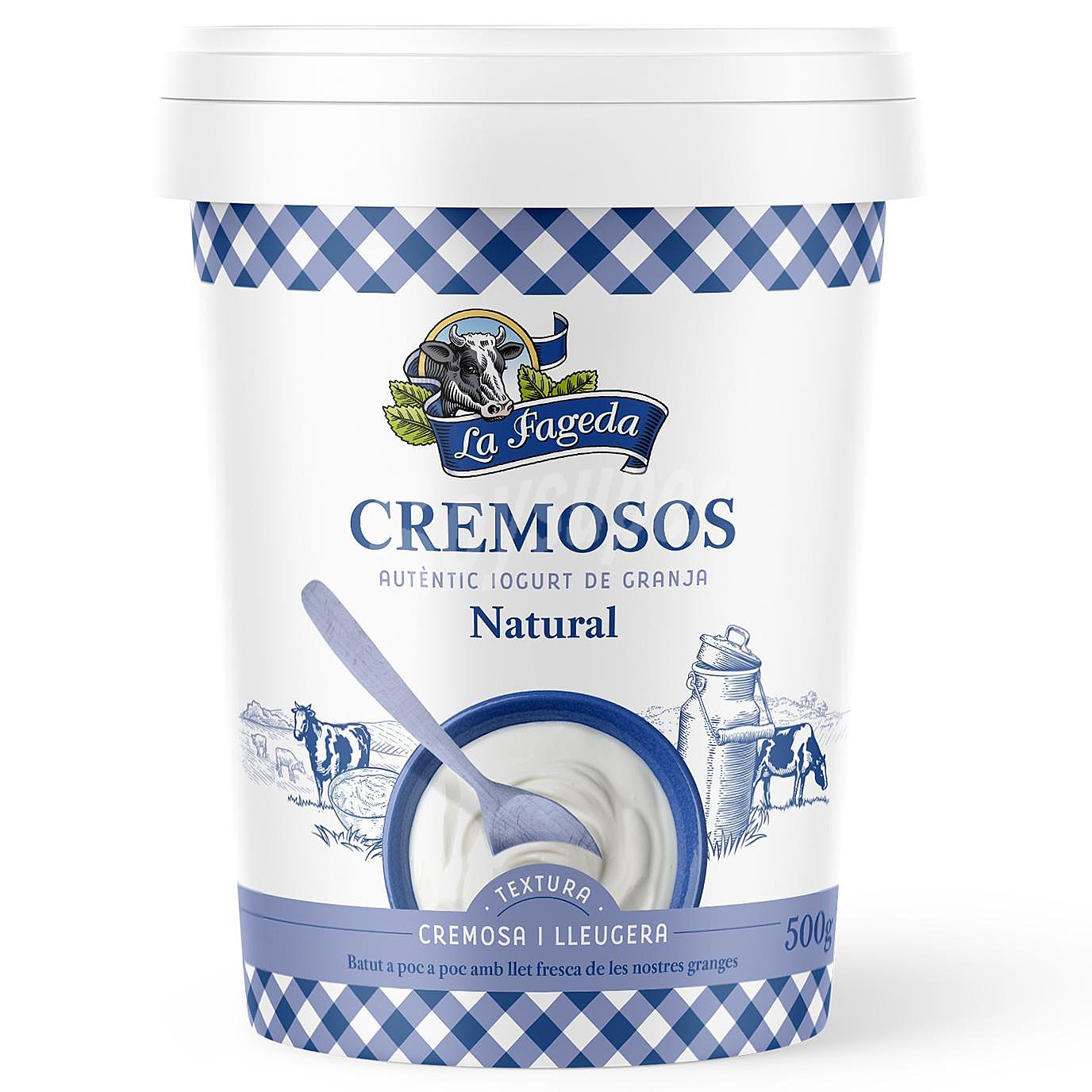 Yogur natural cremoso