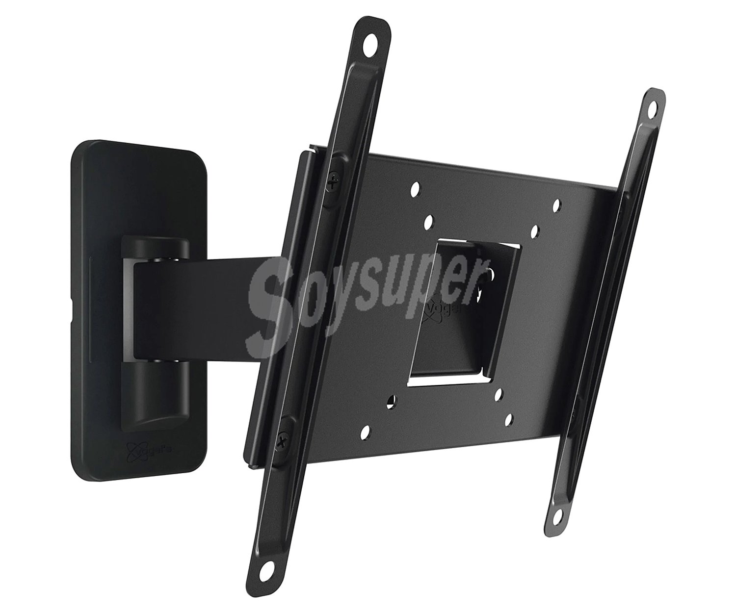 Soporte inclinable rotativo universal con brazo para televisores de 19" a 37"