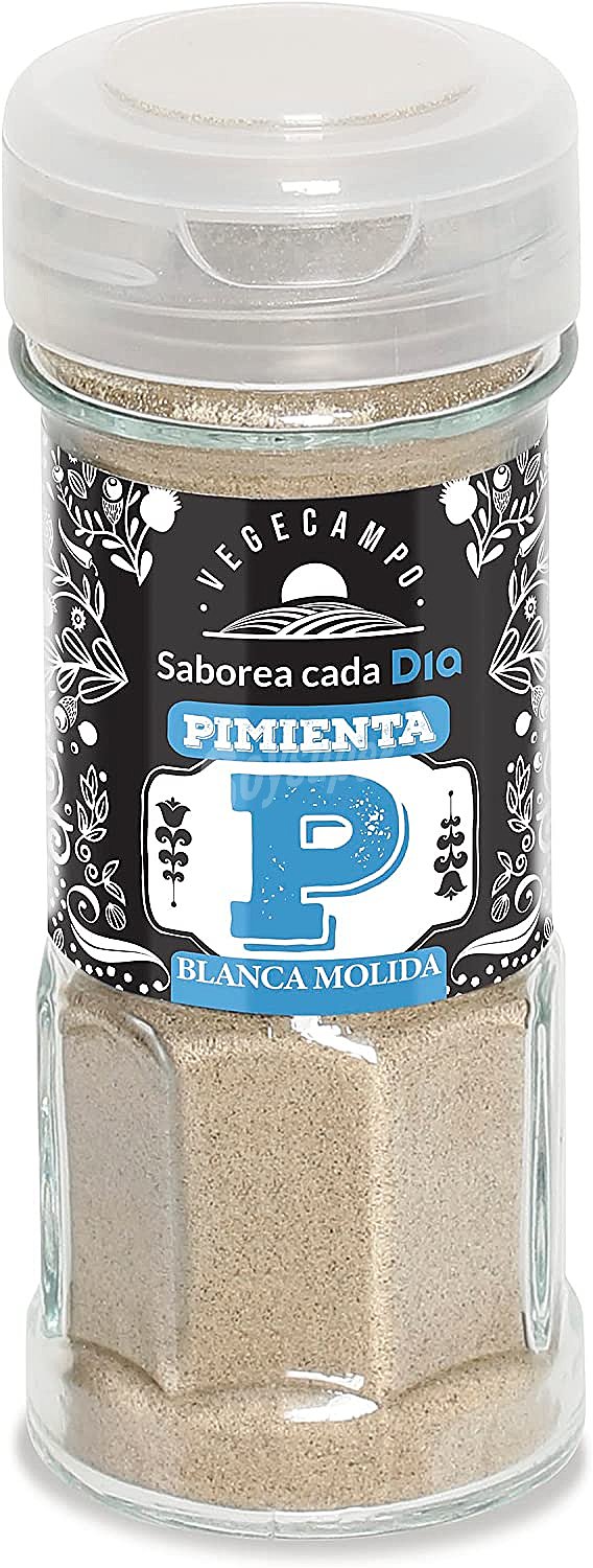 Pimienta blanca molida Vegecampo