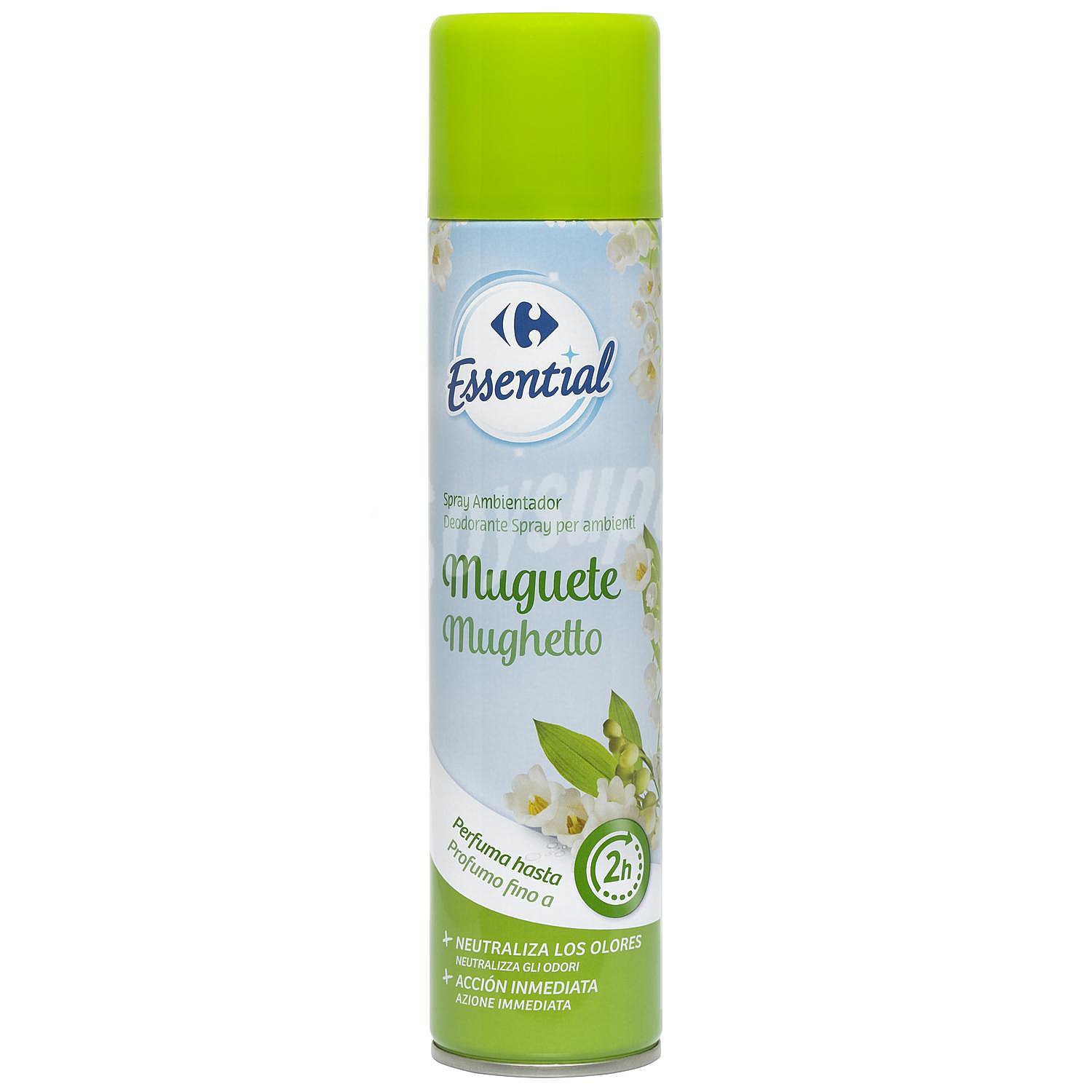 Ambientador spray muguete Essential Carrefour