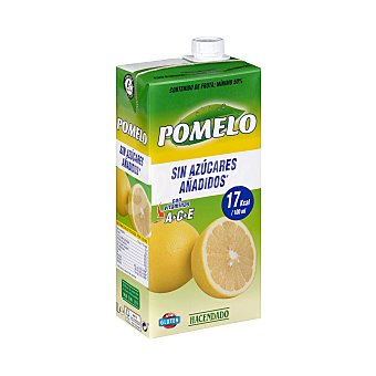 Néctar de pomelo sin azúcares añadidos