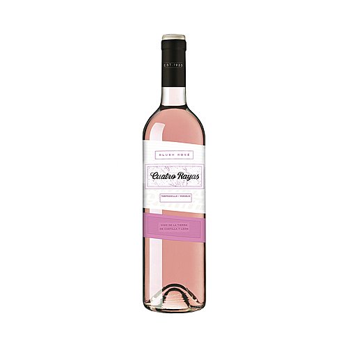 Cuatro rayas blush rosé Vino rosado con D.O. Vino de la Tierra de Castilla y León cuatro rayas Blush rosé