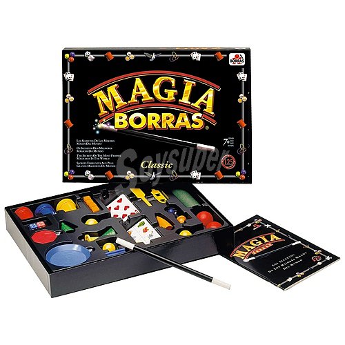 Juego de magia Magia Borrás con 125 trucos educa