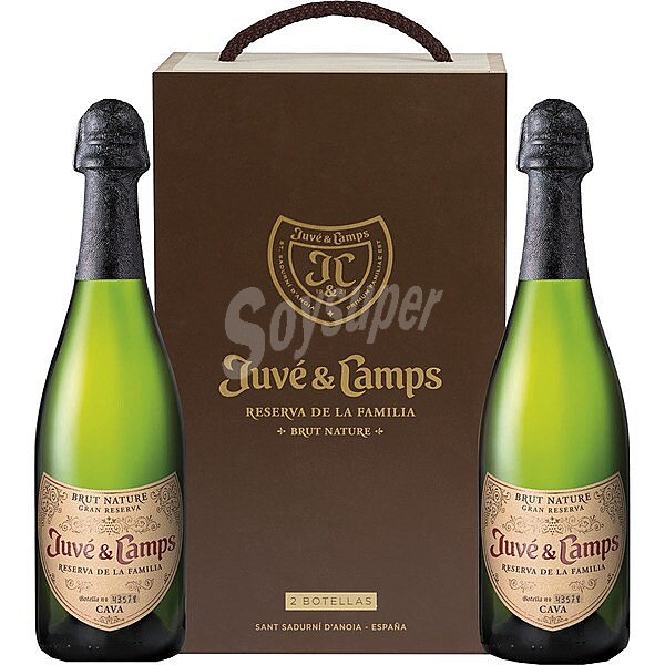 Reserva de La Familia cava brut nature gran reserva Estuche Serigrafiado