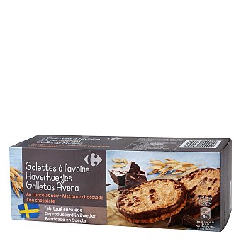 Galletas con avena y chocolate negro Carrefour