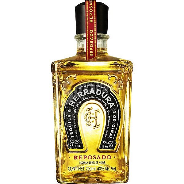 Herradura tequila original reposado hecho en México