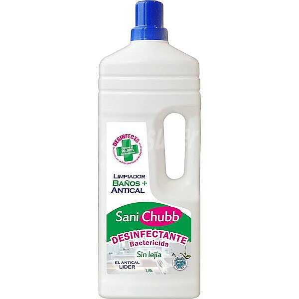 Limpiador baños + antical desinfectante bactericida