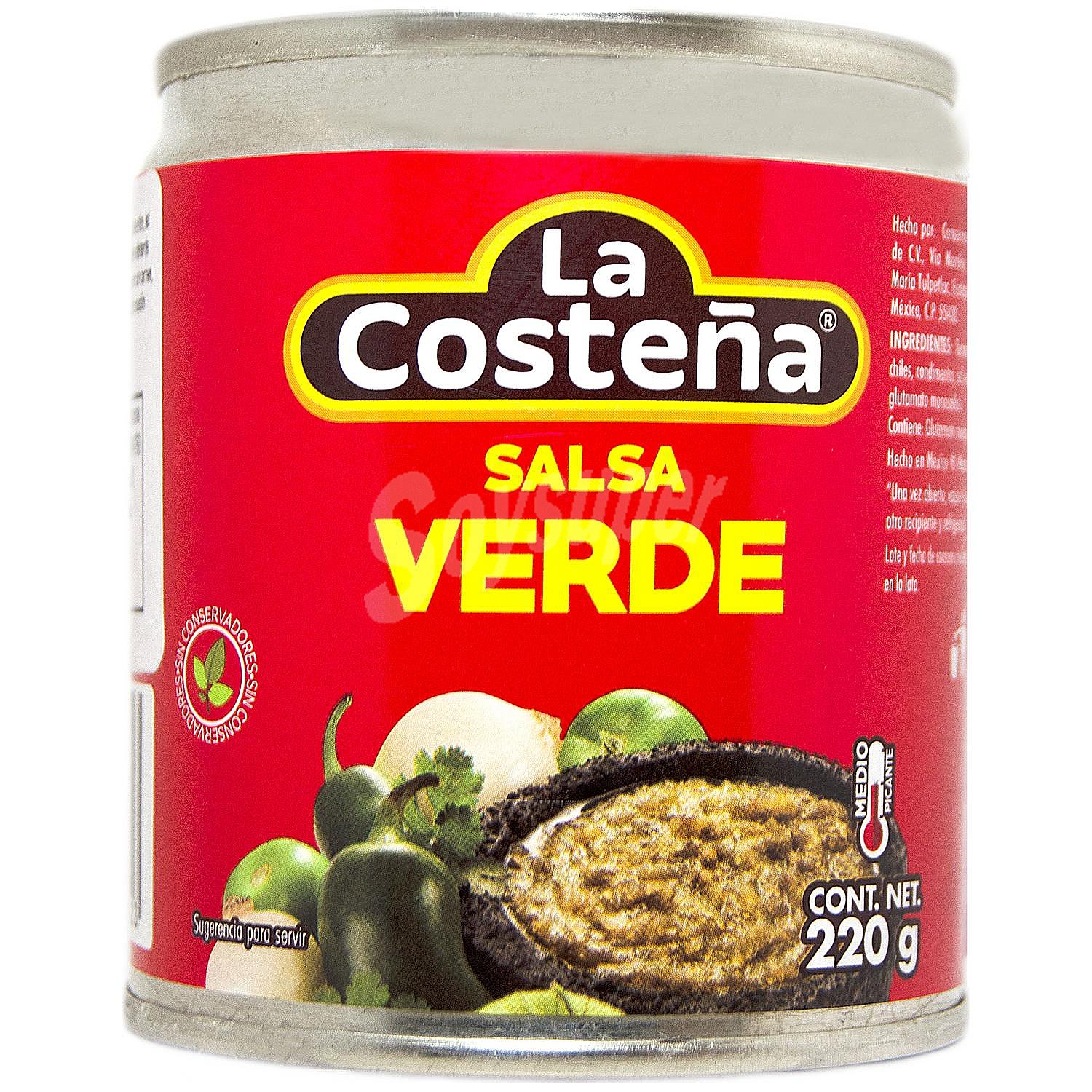 Salsa mexicana verde