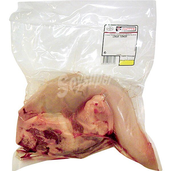 Lengua de ternera peso aproximado bandeja 1,4 kg