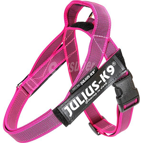 Arnés verano para perros color rosa talla mini medidas 49-67CM 1 unidad