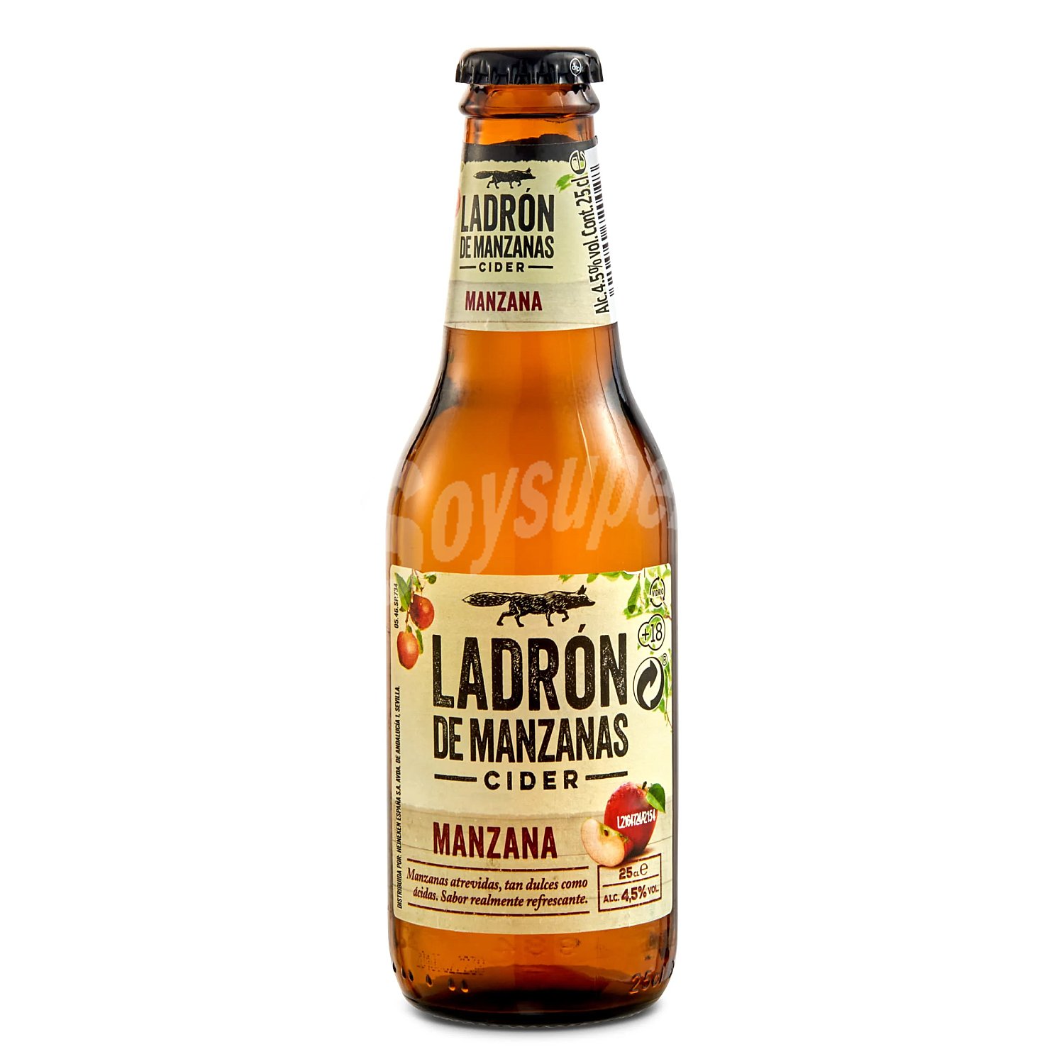 Sidra de manzana ladrón DE manzanas