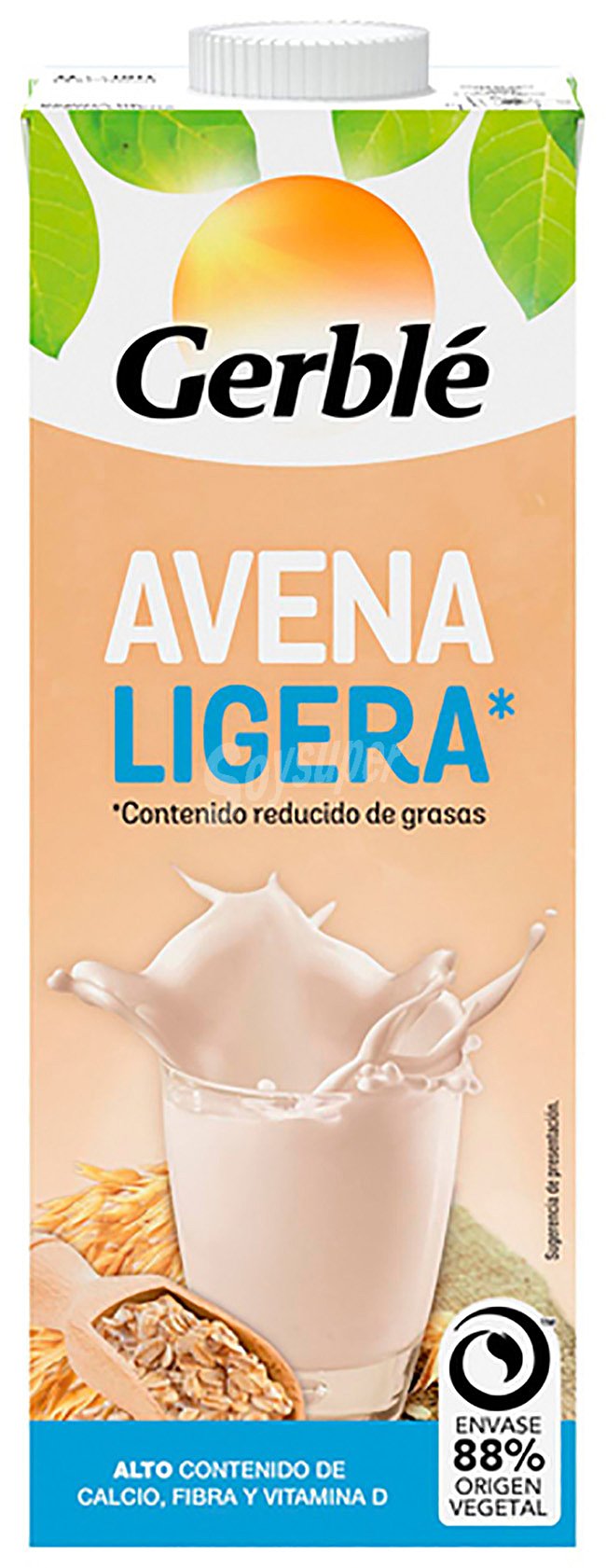 Bebida de avena light gerblé