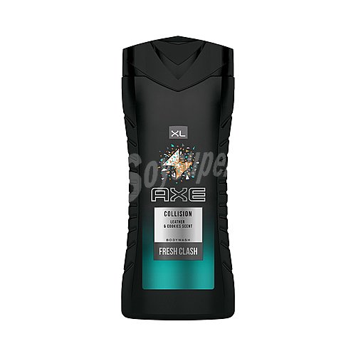 AXE Gel para ducha o baño con una moderna fragancia masculina AXE Leather & cookies