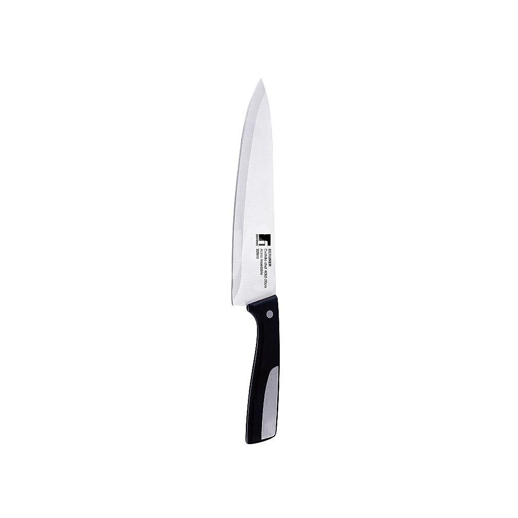 Cuchillo Cocinero de Acero Inoxidable Resa 20 cm - Negro