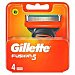 Cargador de afeitar manual gillette Fusion 5, pack 4 uds