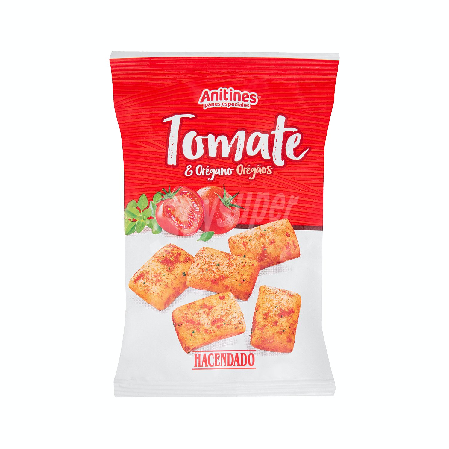 Panes especiales con tomate y orégano