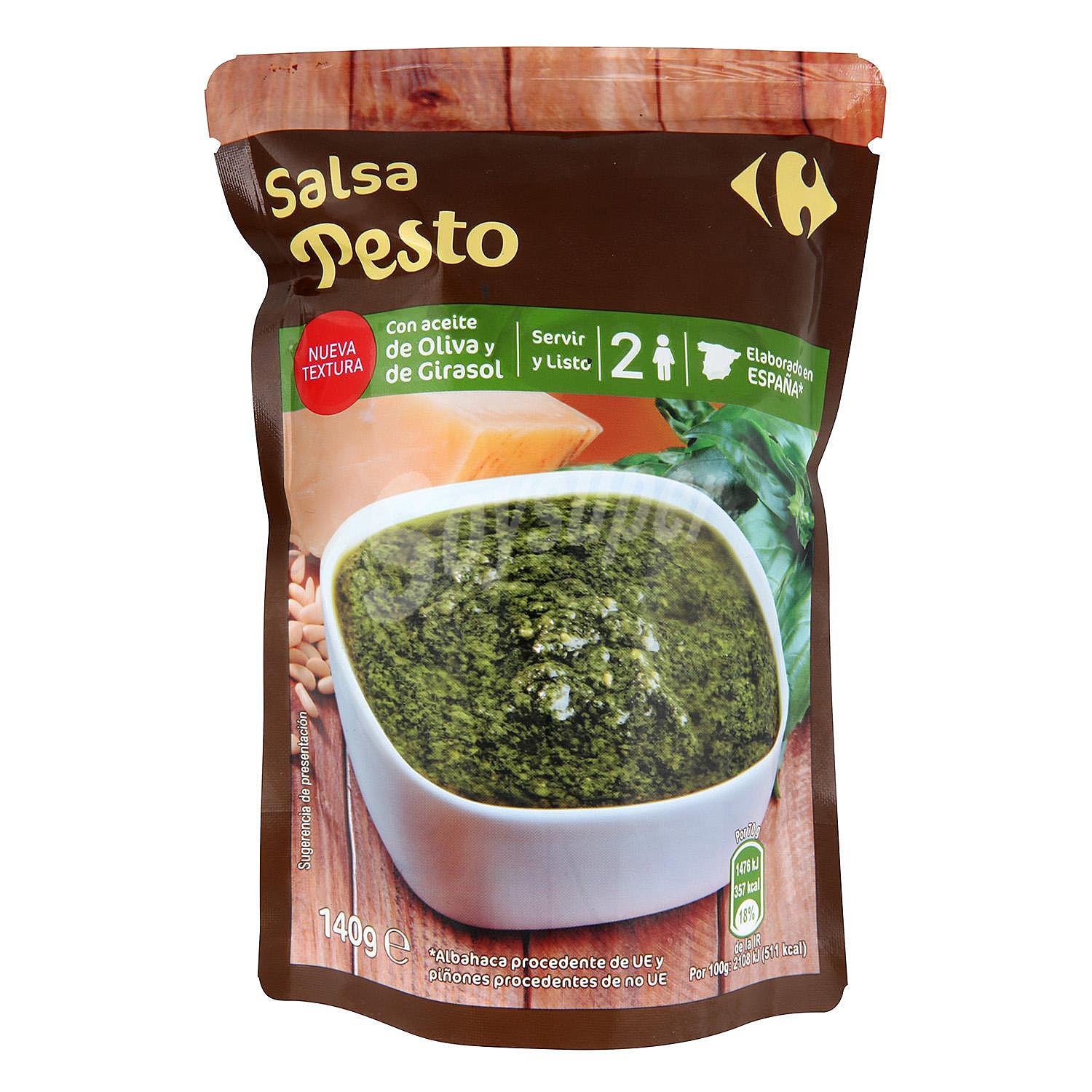 Salsa pesto Carrefour